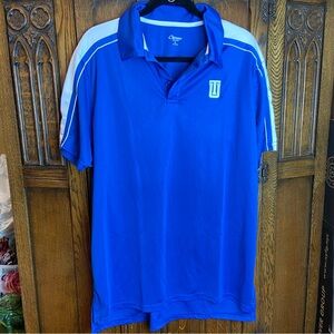 Tulsa quick dry fabric golf shirt collared shirt TU university of Tulsa men’s L